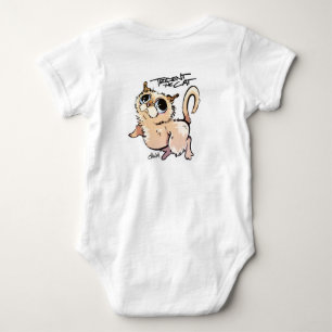 Het koffertje Cat Unisex Baby Jumpsuit Romper
