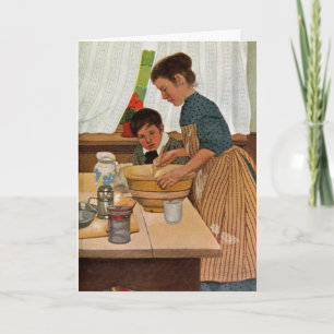 Het Koken van de moederdag met Mamma Kaart