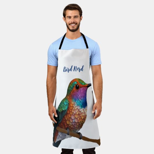 Het kolibrie schilderij van Allen Schort (Gedragen)