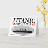 Het kolossale Wenskaart van het Schip van het Spoo Kaart (Gele Bloem)