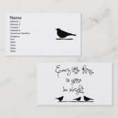 Het komt goed visitekaartje (Voorkant / Achterkant)