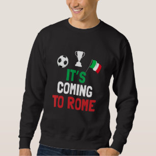 Het komt naar Rome Italië, waar de Champions-straf Trui