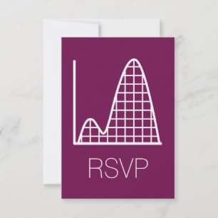 Het komt op in wijn RSVP-kaart RSVP Kaartje