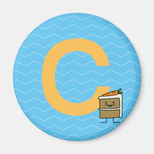 Het konijntjestanden die van de Plak van de Cake Magneet