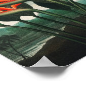 Het Koningin-Plant uit de tempel van Flora Poster (Hoek)