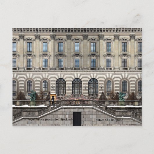 Het koninklijk paleis, Sto... Briefkaart (Voorkant)