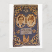 Het koninklijke Huwelijk: Briefkaart (Voorkant)