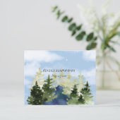 Het koninkrijk der bergen briefkaart (Staand voorkant)