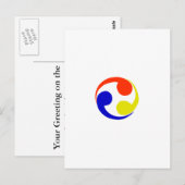 het Koninkrijk Ryukyu, Japan Briefkaart (Voorkant / Achterkant)