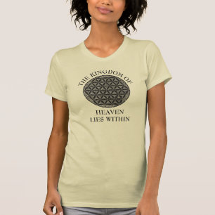 Het koninkrijk van de hemel ligt in het T-shirt va