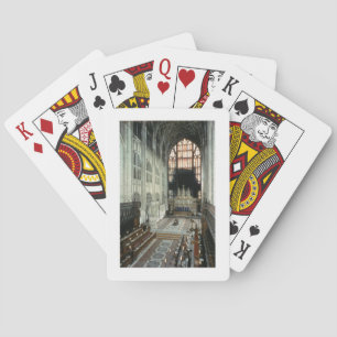Het koor en het oostraam, 12e eeuw (foto) pokerkaarten