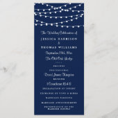 Het koord verlicht op marineblauw Collectie van de Programma (Voorkant)