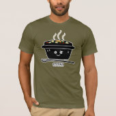 Het Koreaanse Kruidige zachte Tofu van de T-shirt (Voorkant)