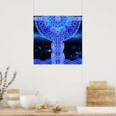 Het kosmische kruis poster (Keuken)