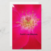 Het kosmische Roos: het misleidingsontwerp van de (Voorkant / Achterkant)