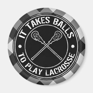 Het kost ballen om Lacrosse Magnet te spelen Magneet