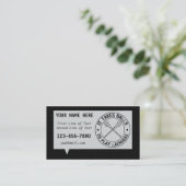 Het kost ballen om Lacrosse Visitekaartjes te spel (Staand voorkant)