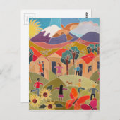 Het kost een dorp briefkaart (Voorkant / Achterkant)