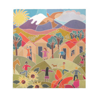 Het kost een dorp notitieblok