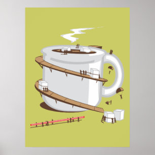 Het kost een dorp om me wakker te schudden poster