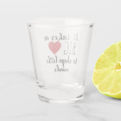 Het kost een grote docent-kwaliteitscadeautjes shot glas (Achterkant)