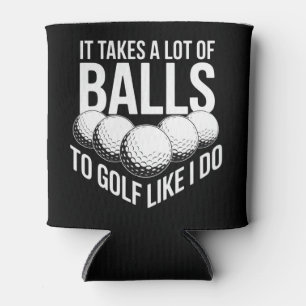 Het kost een hoop lef om te golfen zoals ik golf s blikjeskoeler