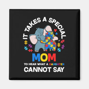 Het kost een speciale autistische dochter van mama magneet