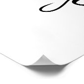 Het kost niets om aardig modern minimalistisch te poster (Hoek)