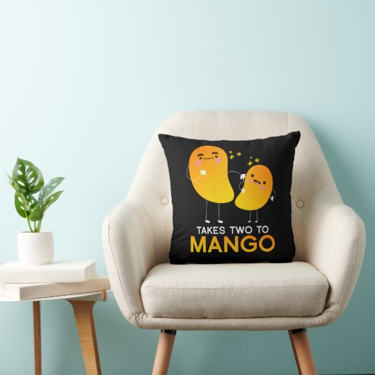 Het kost twee keer mango Fruit Tango Kussen (Stoel)