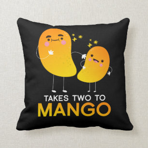 Het kost twee keer mango Fruit Tango Kussen