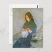 Het kostbare boek van Gwen John Briefkaart (Voorkant / Achterkant)