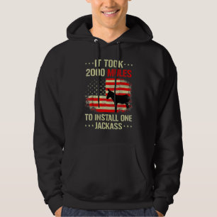 Het kostte 2000 muilezels om één Jackass Vintage t Hoodie