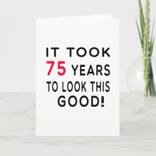 Het kostte 75 jaar Design Kaart