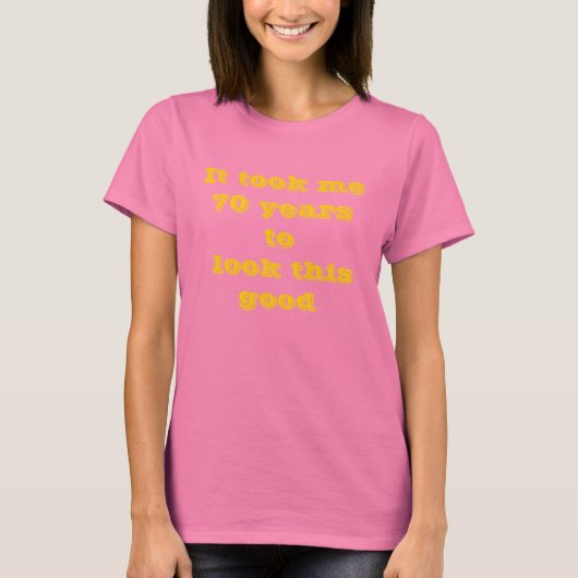 Het kostte me 70 Dames Basic T-Shirt (Voorkant)
