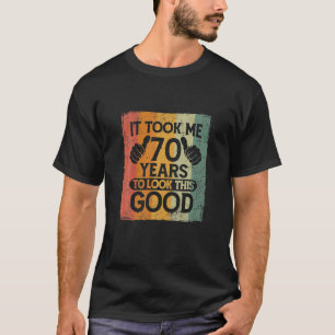 Het kostte me 70 jaar om deze goede grappige 70e t t-shirt