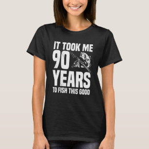 Het kostte me 90 jaar om deze goede 90ste verjaard t-shirt