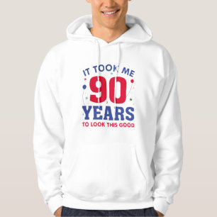 Het kostte me 90 jaar om dit goed te zien hoodie