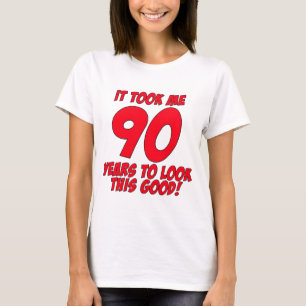 Het kostte me 90 jaar om dit goed te zien t-shirt