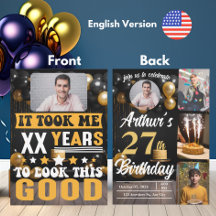 Het kostte me jaren Custom Age Grappig Verjaardags