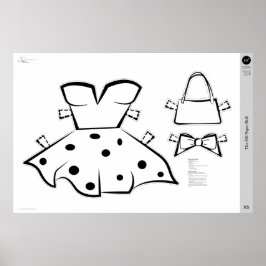 Het kostuum van OG Paper: X-SMALL Poster