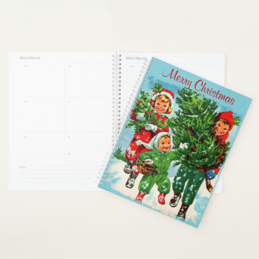 Het krijgen van de kerstboom grote vakantie planne planner (Display)
