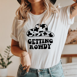 Het krijgen van Rowdy Rodeo Tshirt