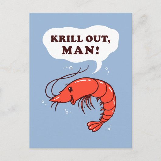 Het kril bemant uit briefkaart (Voorkant)