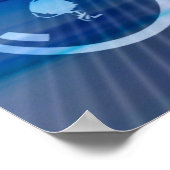 Het kringelen Poster met Citaat voor Onthouding (Hoek)