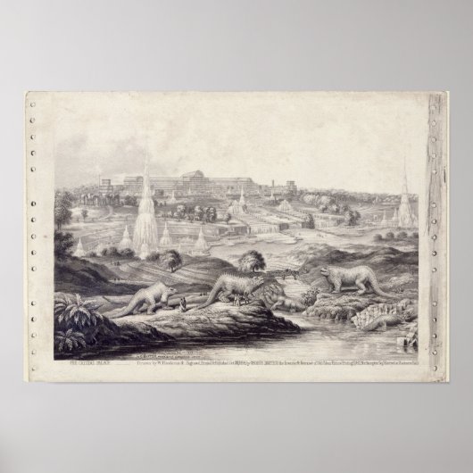 Het Kristalpaleis Poster (Voorkant)