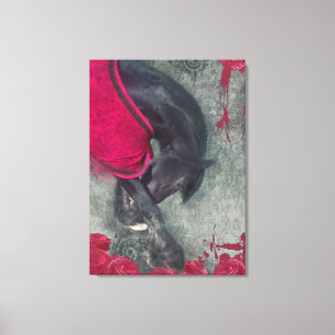 Het kronkel - omhulde canvas afdruk