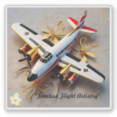 Het kroonjuweel van de luchtvaart sticker (Voorkant)