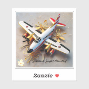 Het kroonjuweel van de luchtvaart sticker