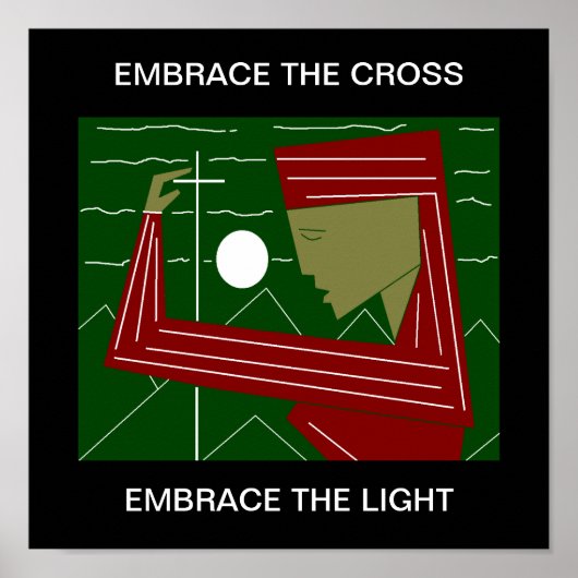 HET KROSS-EMBRACE HET LICHT BRAKEN POSTER (Voorkant)