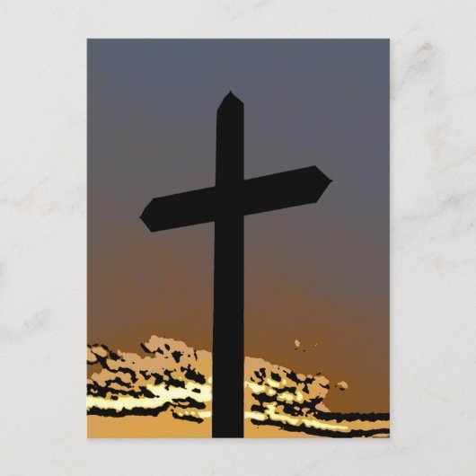 Het kruis briefkaart (Voorkant)